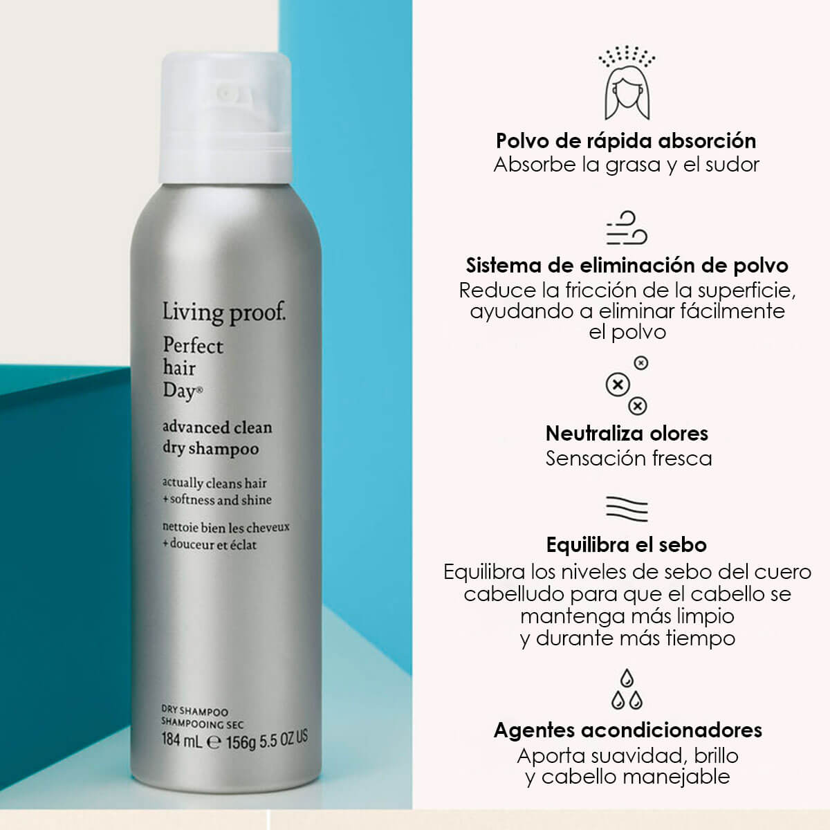 PHD ADVANCED CLEAN DRY SHAMPOO (SHAMPOO EN SECO)